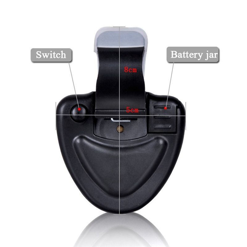 Fishing Fish Bite Alarm Electronic Buzzer on Fishing Rod with Loud Siren Daytime Night Indicator With Battery B154