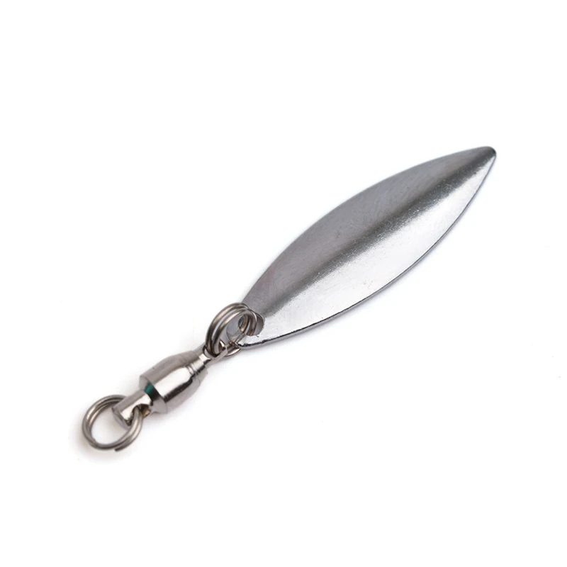 OUTKIT 6 Pcs/lot Lure DIY For Spinner Spoon Lures Frogs VIB Reflective Stainless Steel Sheet Noisy Spoons Fishing Accessories
