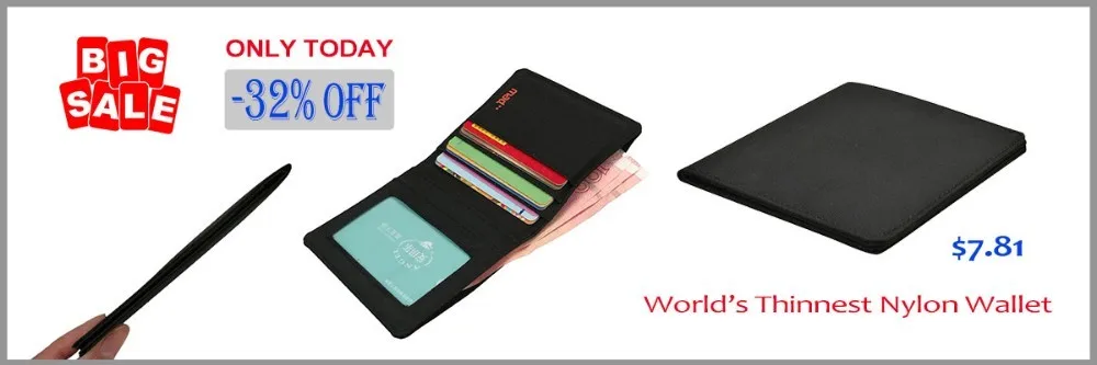 2023 Minimalist Slim Nylon Wallet For Men Women Slimline Ultra Thin Mini Small Male Female Zipper Coin Purse Compact Money Bag