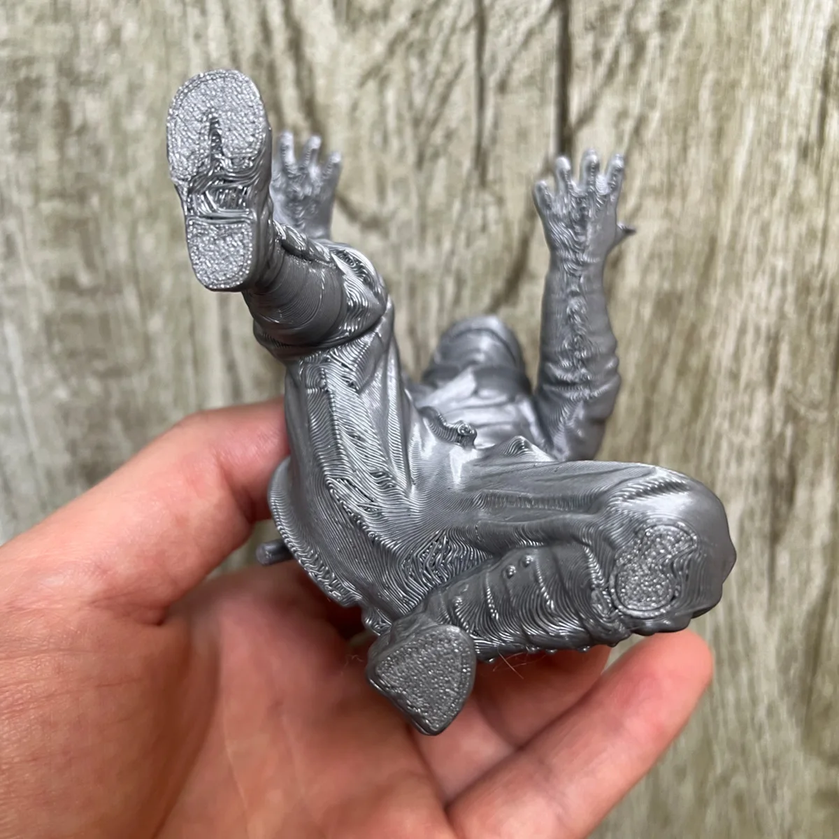 (9*7.8cm) 3D Printed Cool Organizer Ninja Pen Holder Miniature Pen Stand Creative Gift Ornament Modern Desktop Decoration