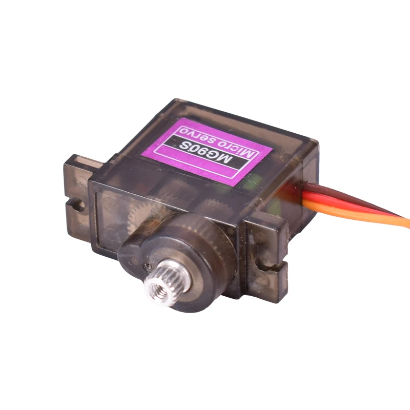 4pcs/lot MG90S Metal Gear Digital 9g Servo For RC Helicopter Airplane Boat Car RC Robot
