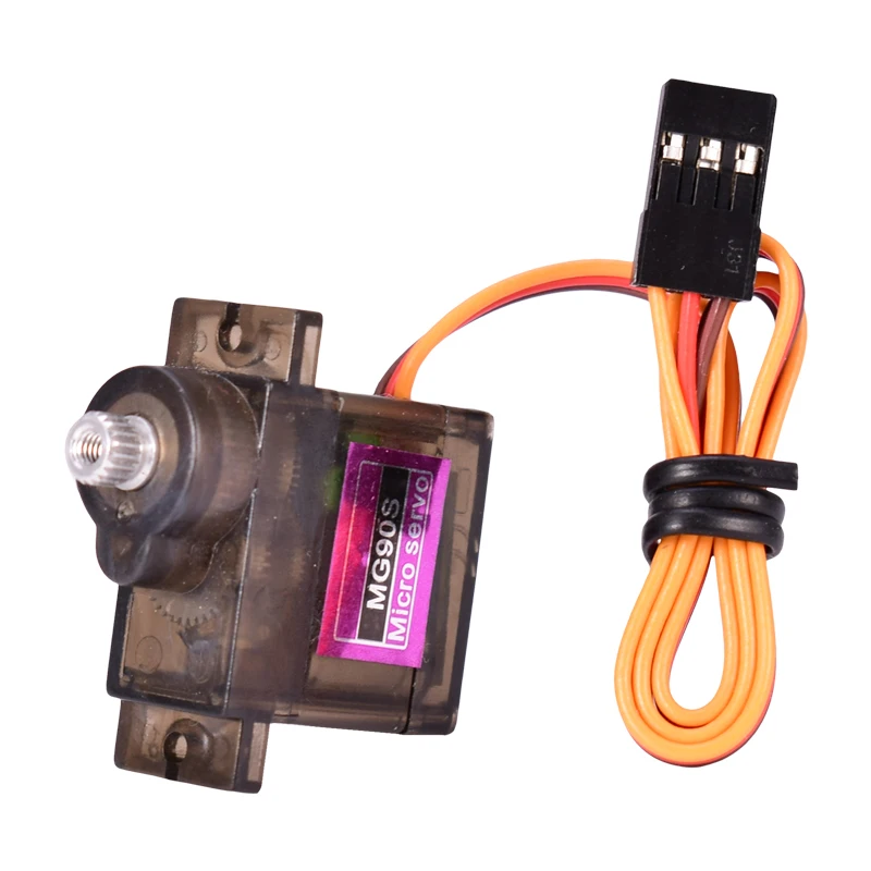 4pcs/lot MG90S Metal Gear Digital 9g Servo For RC Helicopter Airplane Boat Car RC Robot