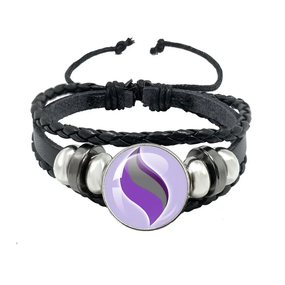 Pokemon Mega Stone Keychain Anime Accessory Creative Exquisite Fashion Black Leather Rope Buckle Keychain Trendy Gift for Fans