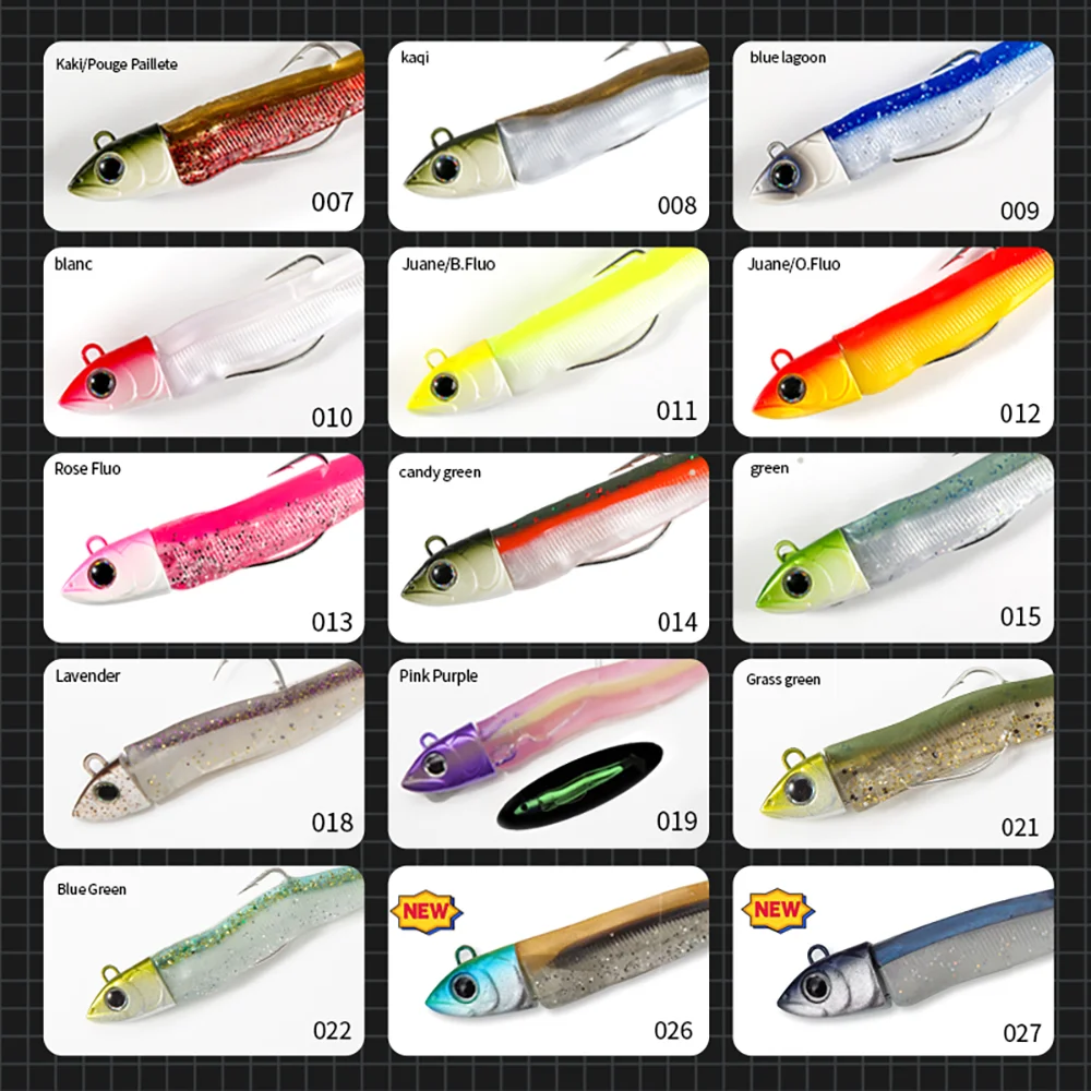 Hunthouse Barret Minnow 7g/12g/25g/40g/60g/90g/120g Easy Shiner Fishing Soft Lure Jig Bait Bass Pike Fishing Leurre Souple