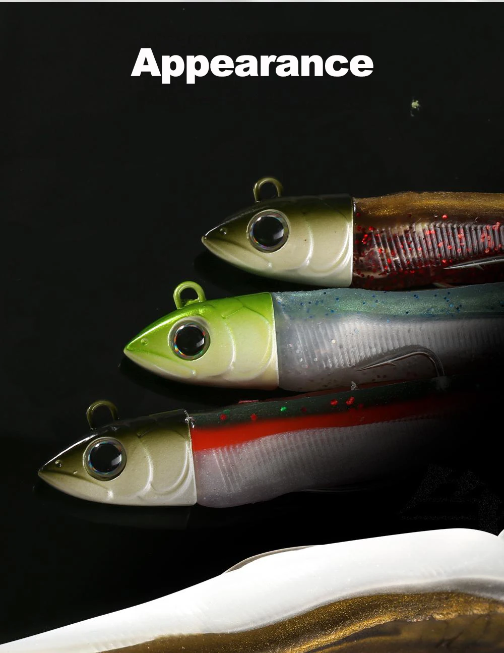 Hunthouse Barret Minnow 7g/12g/25g/40g/60g/90g/120g Easy Shiner Fishing Soft Lure Jig Bait Bass Pike Fishing Leurre Souple