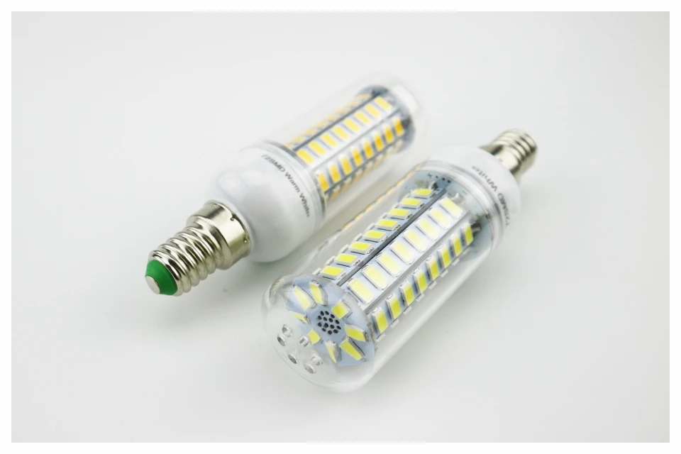 E27 E14 LED Corn Bulb 24 36 48 56 69 72 LEDs SMD 5730 220V Lampada LED Lamp Chandelier Candle LED Light Bulb