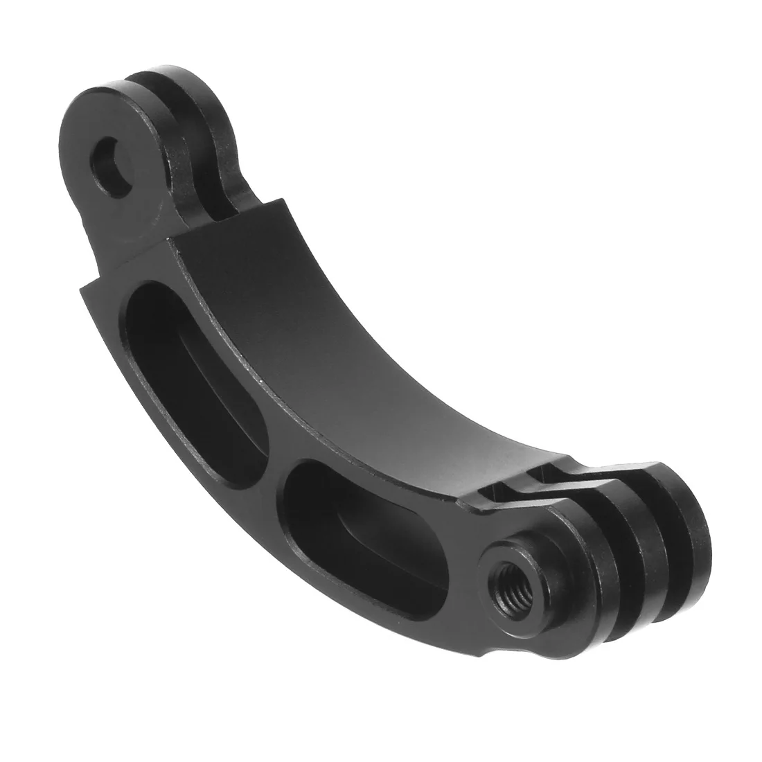 For Gopro Accessories Extension Selfie Stick Helmet Arm Bracket Mount Curved aluminum CNC for Go Pro Hero 13 12 DJI Action 4