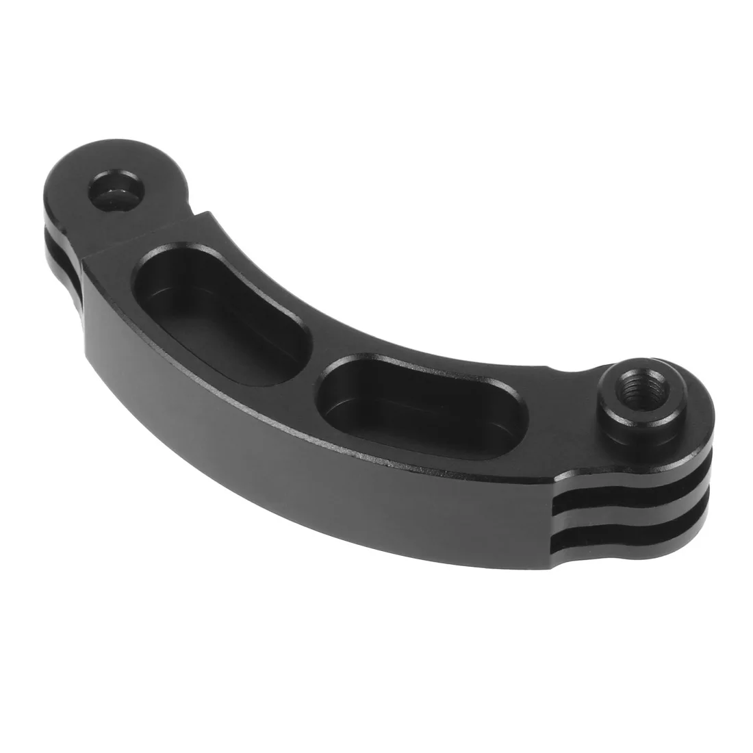 For Gopro Accessories Extension Selfie Stick Helmet Arm Bracket Mount Curved aluminum CNC for Go Pro Hero 13 12 DJI Action 4