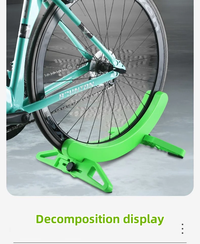 Adjustable Bike Parking Rack Floor Bike Rack MTB Road Bike Display Rack Bike Support Rack for Home Garage and Parking Space