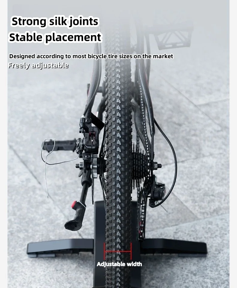 Adjustable Bike Parking Rack Floor Bike Rack MTB Road Bike Display Rack Bike Support Rack for Home Garage and Parking Space