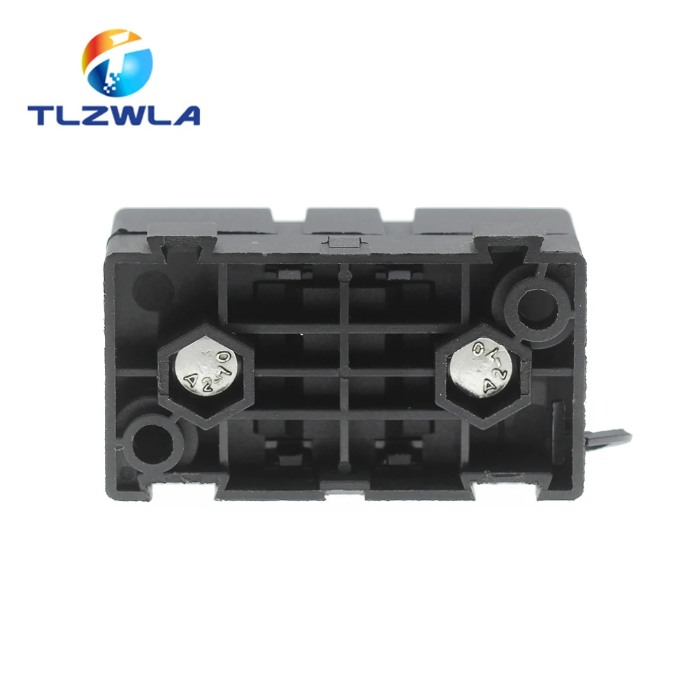 1Set ANS Trumpet Fork Plug Fuse 32V 40A 50A 60A 70A 80A 100A 125A 150A 200A Bolt Fixed Insurance Film + ANS-8 Safety Plate Base