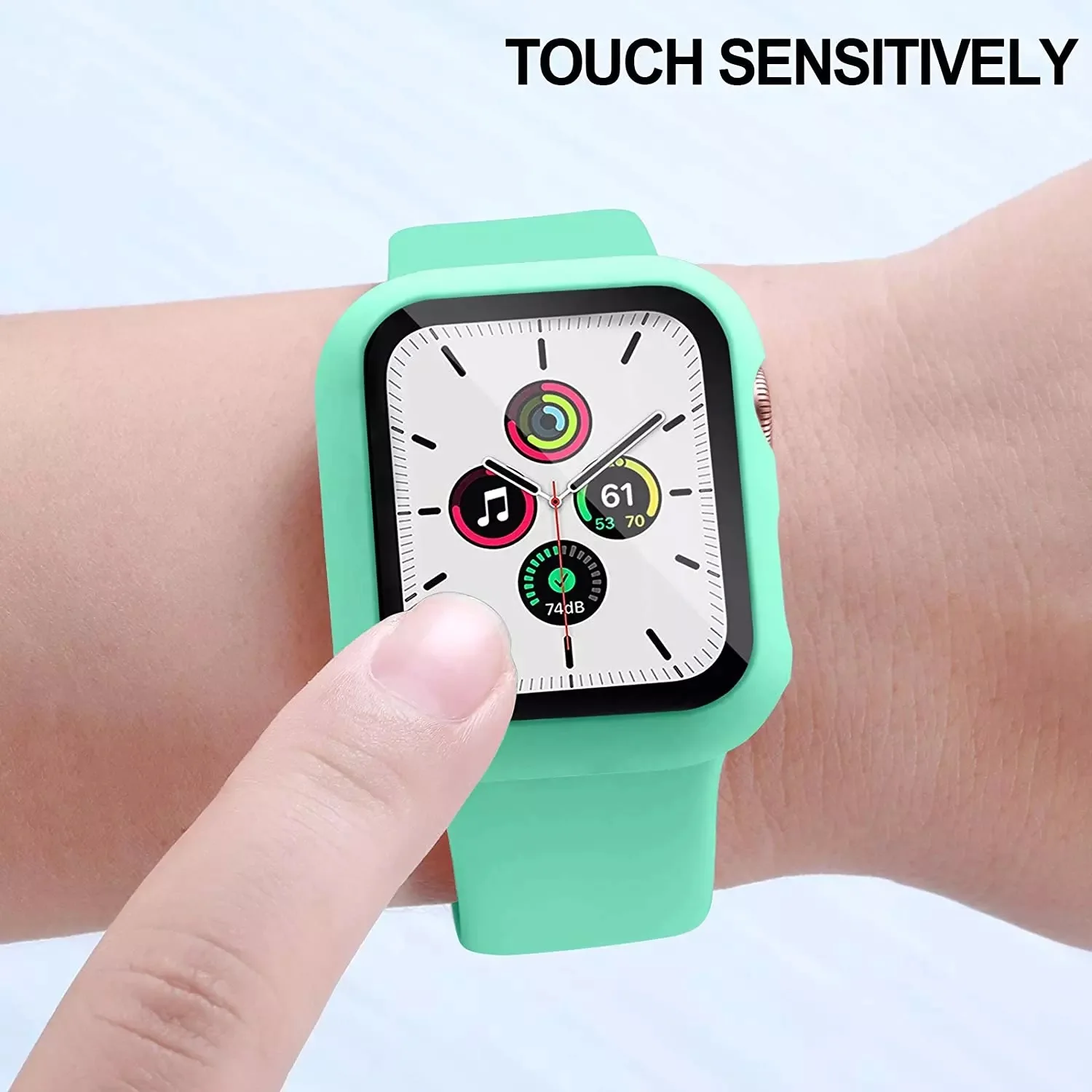 Case For Apple Watch Band 44mm 40mm 42mm 38mm 40 44mm 9 8 7 6 SE 5 4 3 Screen Protector PC Bumper iWatch 45mm 41mm Ultra 2 49mm