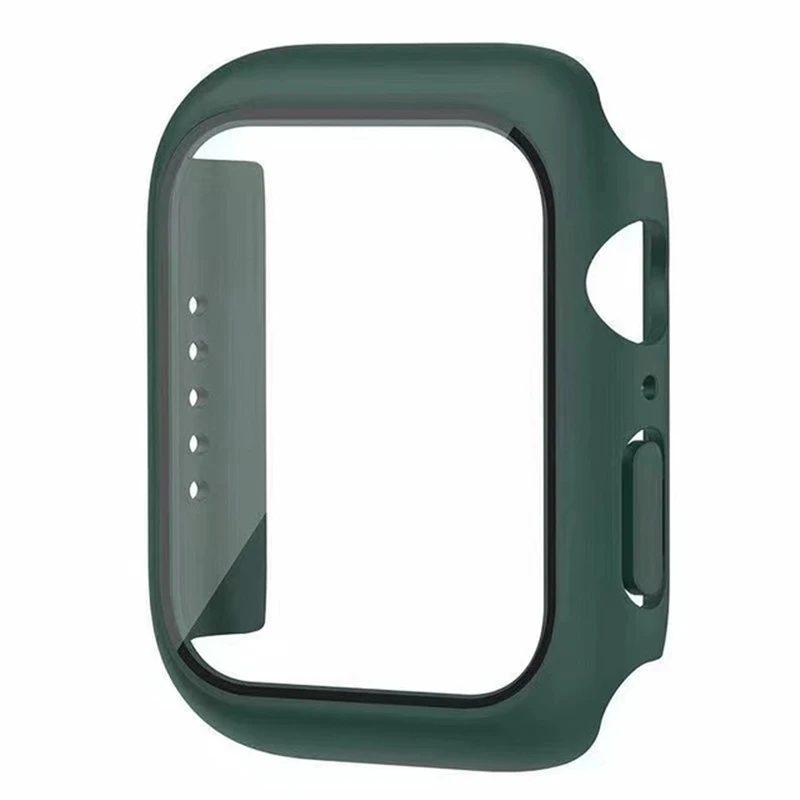 Case For Apple Watch Band 44mm 40mm 42mm 38mm 40 44mm 9 8 7 6 SE 5 4 3 Screen Protector PC Bumper iWatch 45mm 41mm Ultra 2 49mm