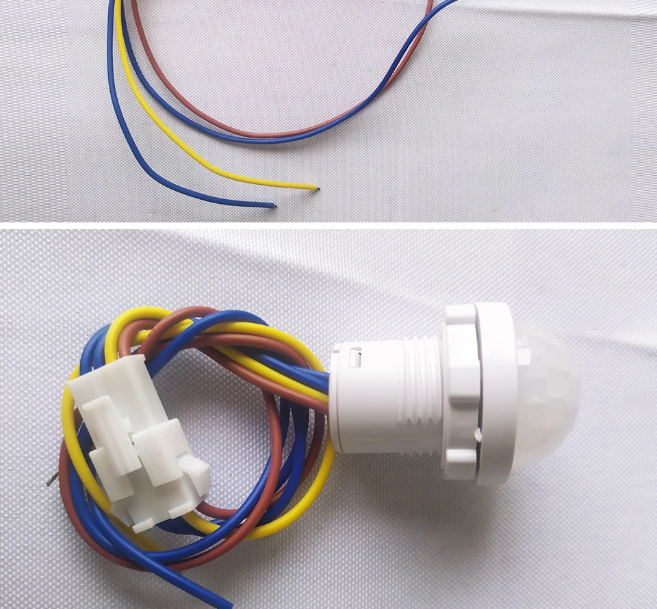 110/220v Mini LED Sensitive Night Light Home Indoor Outdoor Infrared Light Motion Sensor Detection Automatic Sensor Light Switch
