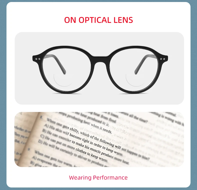 IENJOY 2pcs Liquid Silicone Bifocal Reading Lens Stick-on Presbyopic Lenses Magnification Reusable Bifocal Lenses 1.0 2.0 3.0