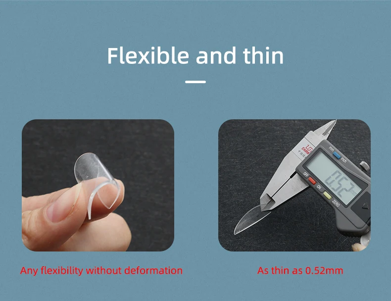 IENJOY 2pcs Liquid Silicone Bifocal Reading Lens Stick-on Presbyopic Lenses Magnification Reusable Bifocal Lenses 1.0 2.0 3.0