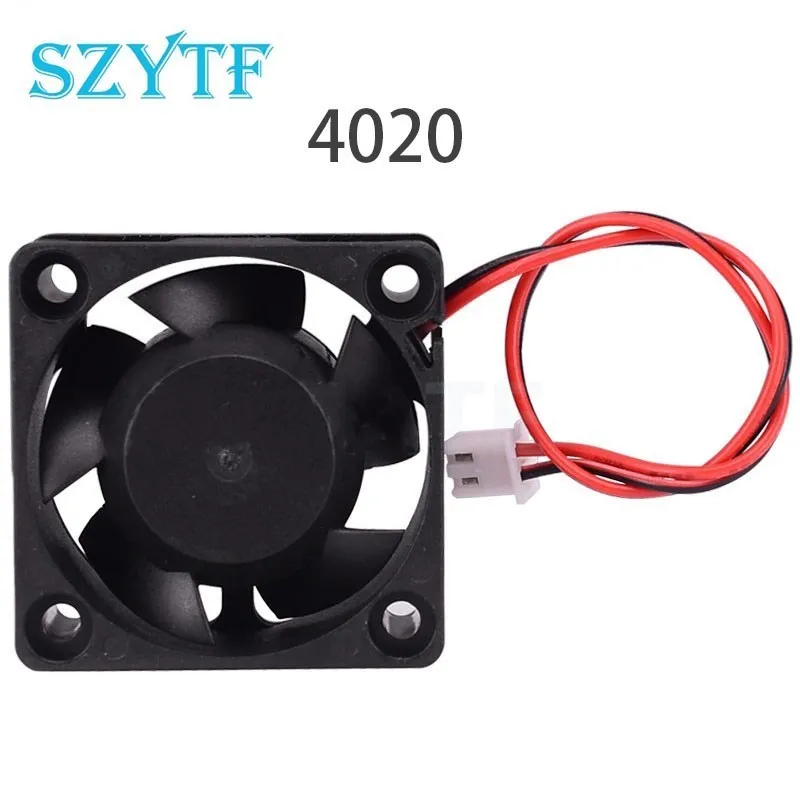 Cooling fan 3010 4010 4020 5015 mm With 2Pin Dupont Wire Cooler Wire DC 5V 12V 24V Multiple options 3D Printer raspberry pi
