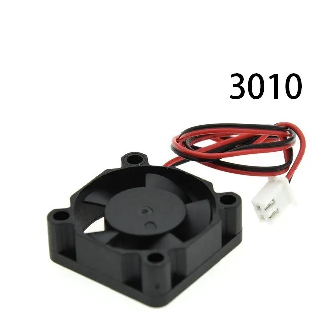 Cooling fan 3010 4010 4020 5015 mm With 2Pin Dupont Wire Cooler Wire DC 5V 12V 24V Multiple options 3D Printer raspberry pi