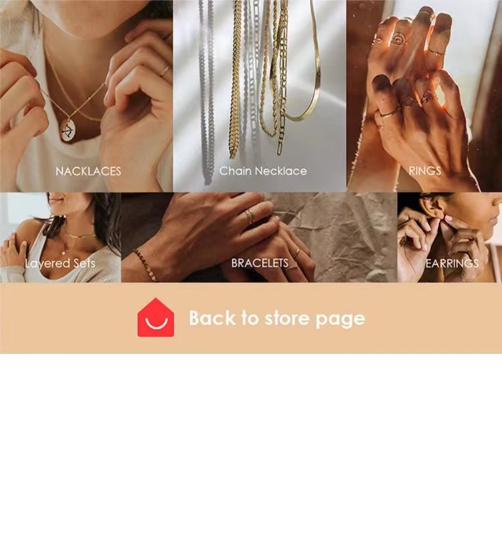 SUNIBI Stainless Steel Chain Necklace for Women Gold Color Thin Choker Bead Chain Necklace Jewelry Wholesale Dropshipping