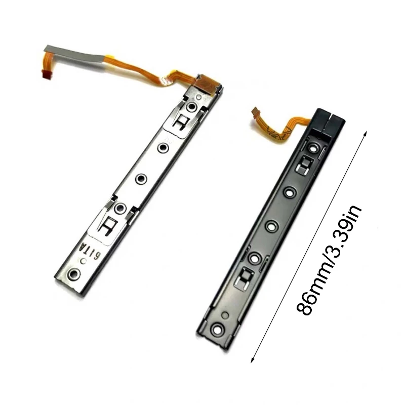 Original Repart Part Right and Left Slide Rail With Flex Cable Fix Part For Switch Console NS Rebuild Track