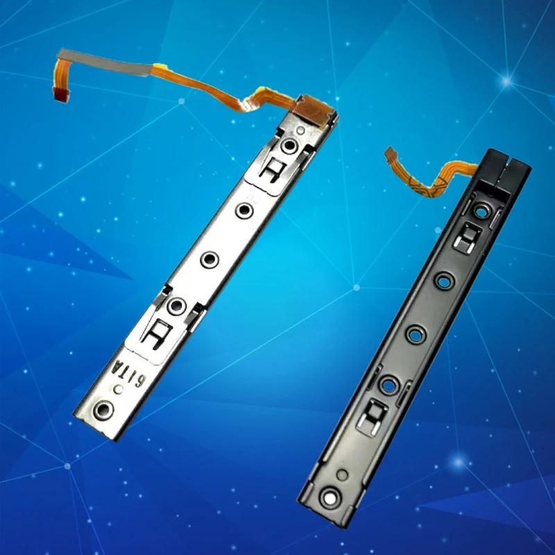 Original Repart Part Right and Left Slide Rail With Flex Cable Fix Part For Switch Console NS Rebuild Track