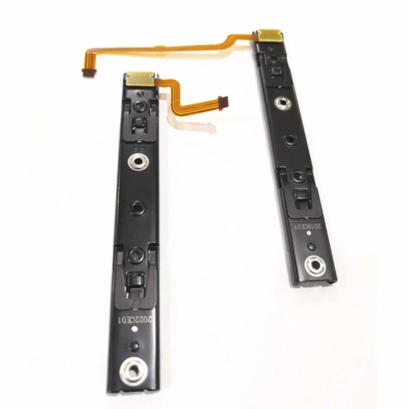 Original Repart Part Right and Left Slide Rail With Flex Cable Fix Part For Switch Console NS Rebuild Track