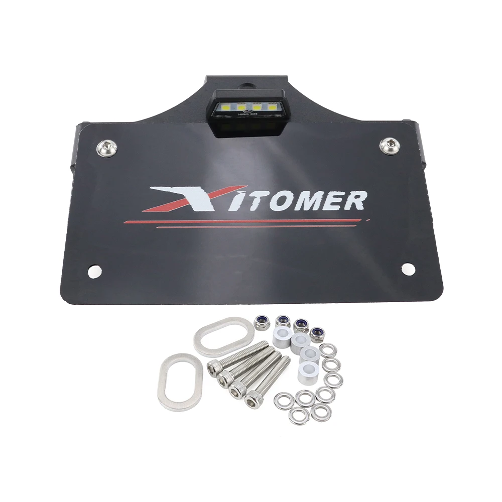 Fit For Honda CBR500R CB500F 2016-2026 CB500 Hornet 2024-2026 License Plate Holder Bracket Rear Tail Tidy Fender Eliminator Kit