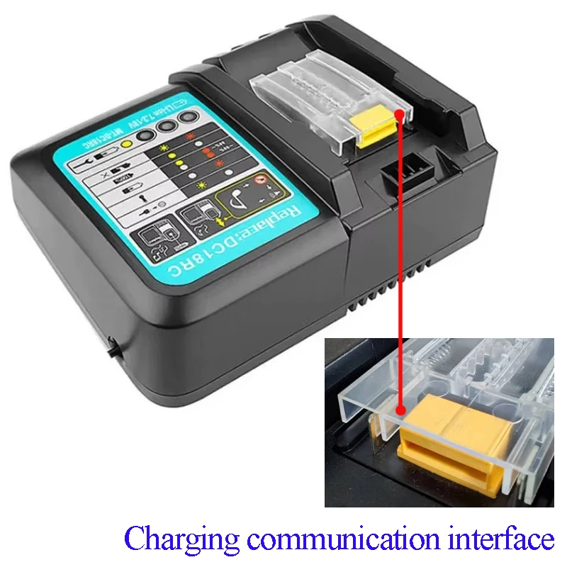 BL1830 Li-ion Battery Case Charging Protection Circuit Board PCB LED Digital Indicator Box For Makita 18V 6.0Ah Housings Shell