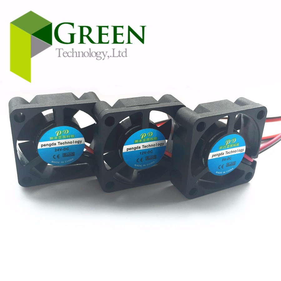 DC5V 12V 24V 3010 30MM 30*30*10MM Cooling Fan 3D Printer Fan Graphics Card Fan Hydraulic Bearing Ball Bearing 2pin