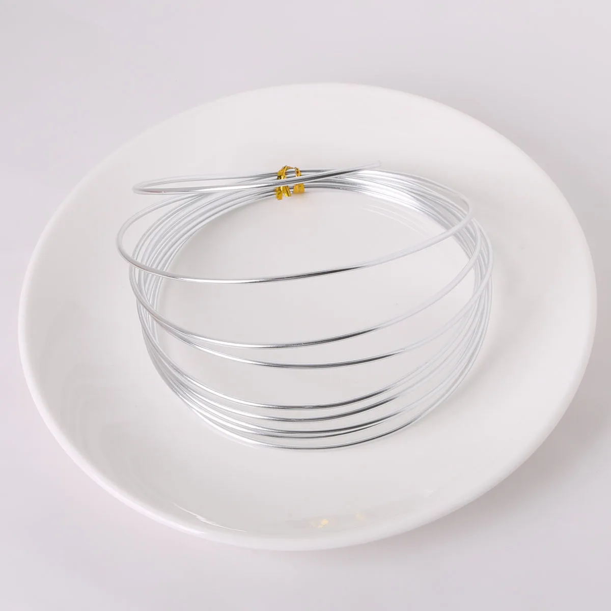Silver Color Aluminum Wire 1mm 1.5mm 2mm 2.5mm 5mm Soft Metal Floristry Wire Jewelry Findings Making Craft DIY Free Shipping