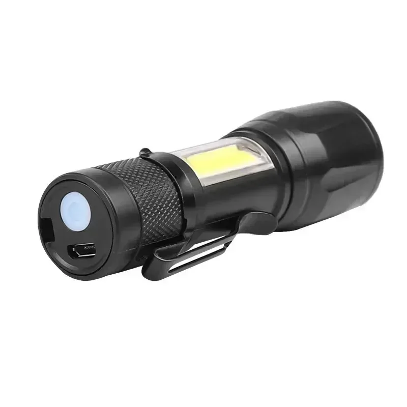 Rechargeable LED Flashlight 100000LM Super Bright Long Range Tactical Torch Waterproof for Outdoor Camping Fishing Lantern