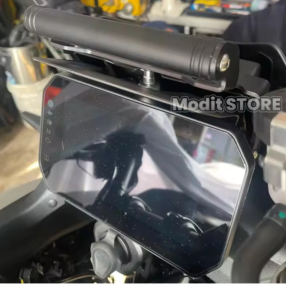 For YAMAHA 9 GT+ GT Y-AMY Tracer 9GT+ 9GT 2025 2026 Motorcycle GPS Navigation Support Phone Holder Bracket Handlebar Extension