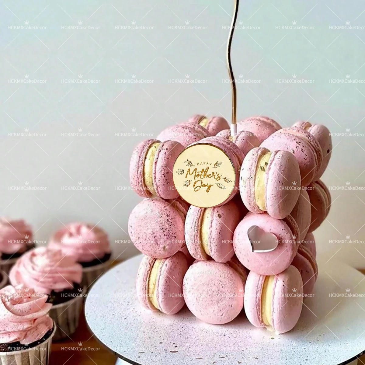 10pcs/5pcs Happy Mother's Day Cupcake Toppers Best Mum Ever Cake Toppers for Mother's Day Celebration Baking Supplies