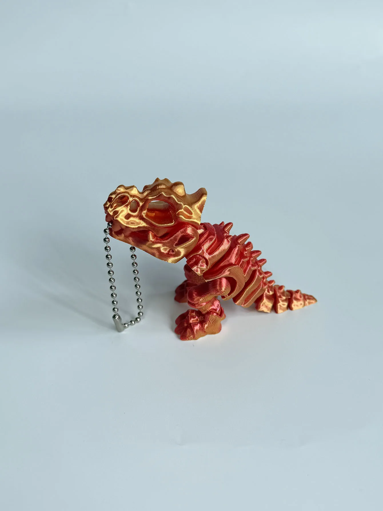 1PCS Tyrannosaurus Rex Car Interior Decoration Statue Key Decoration & Children's Birthday Dinosaur Gift, Rearview Mirror Decora