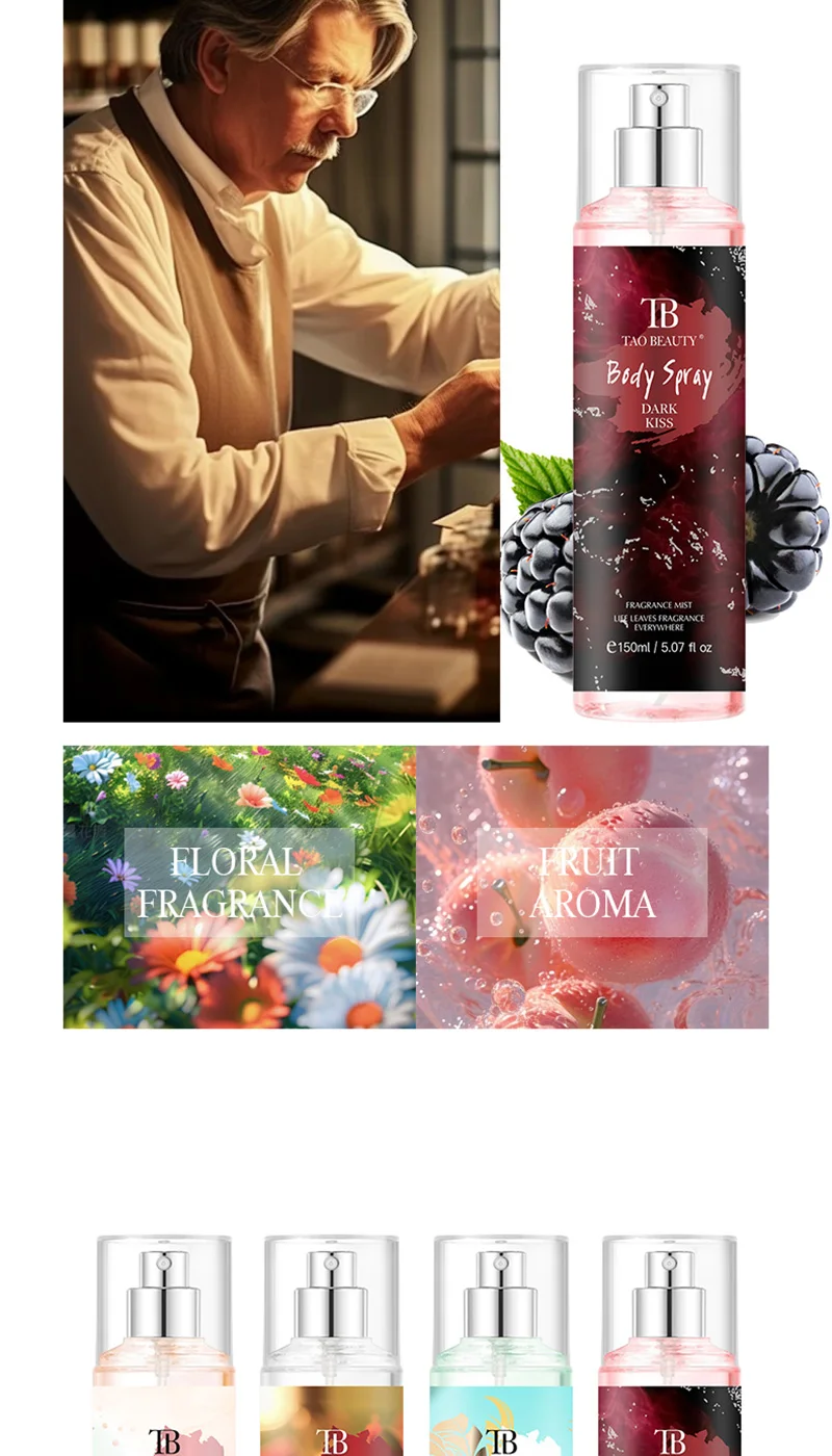 Vanilla Coconut Unisex Perfume Long-lasting Fragrance Mixed Floral Fruity Eau De Toilette 150ml Dating Deodorant Fragrance Spray