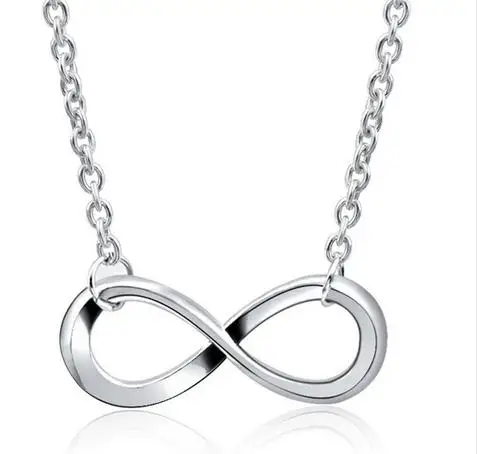L040 Hot Minimalist Punk Vintage Bijoux Fashion Charm Infinity 8 Bracelets For Women Gift Men Chain Tiny Bangles Cheap Jewelry
