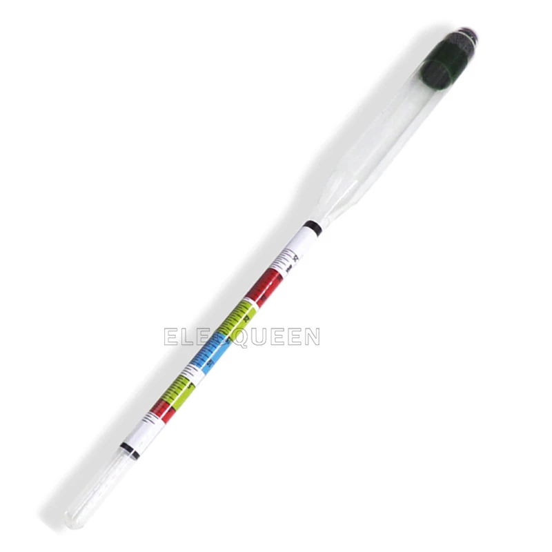 3 Scale Hydrometer For Wine Beer Cider Alcohol Testing Fitting With Home brew