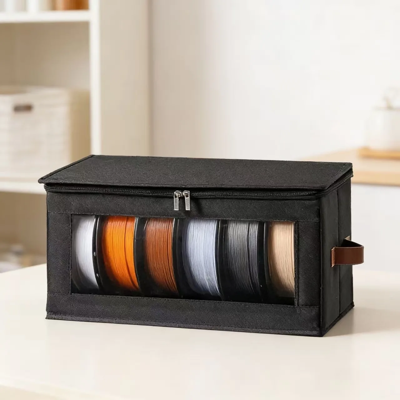 1/4PCS 3D Printer Filament Storage Bag Filament Storage Bag Cover 3D Printing Accessories Holder Rack for Home Office Workshop