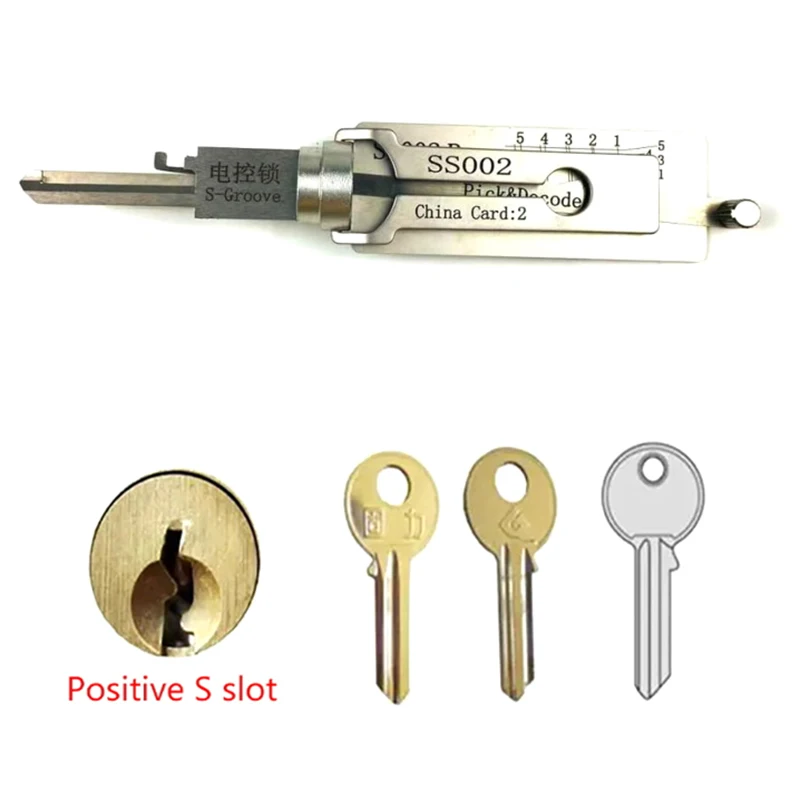 **2 In 1 Tool SS002 Tools For Home Door Civil Locks