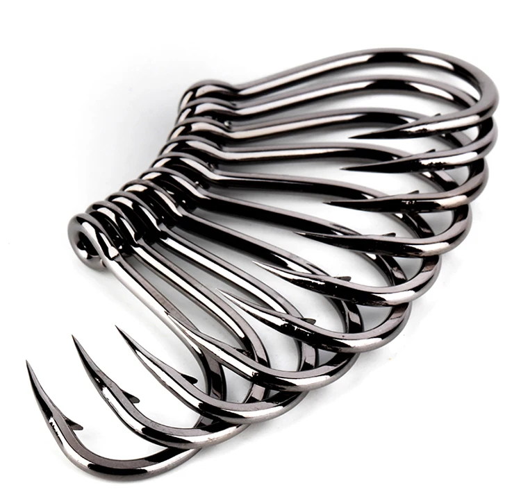 Original Norway Mustad Hooks 10827 Sea Fish Hook 4X Strong Pesca Live Bait Barbed Iron Board Fishhook Jigbait Angeln Claw Anzol