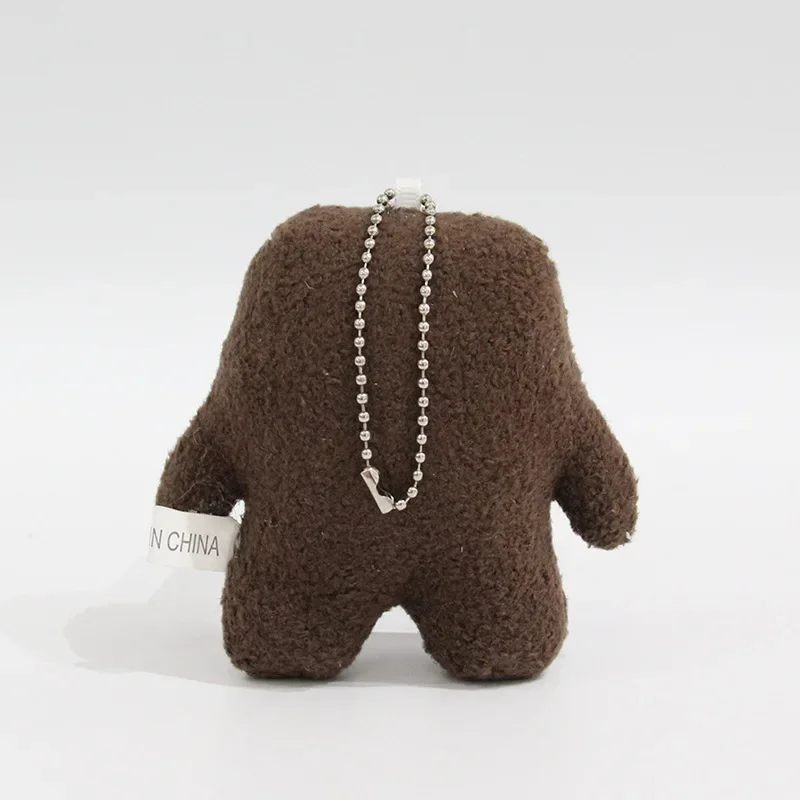 Kawaii Cute Domo Kun Plush Keychain Anime Keyring Charm for Bag Keys Gift Collection