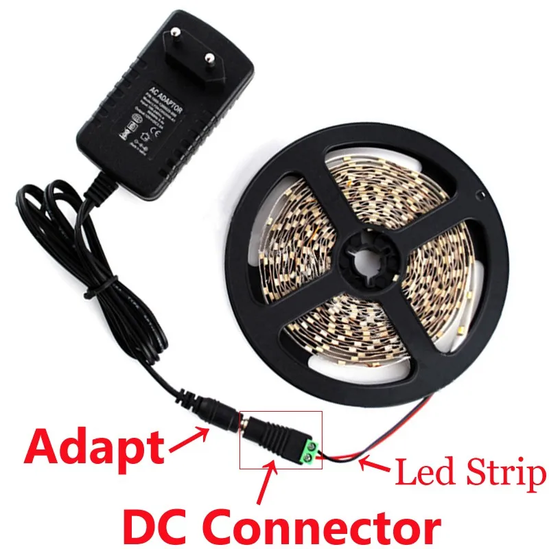 LED Strip Lights 12V Waterproof 60Leds/M Flexible Home Decoration Bar Lighting Replace SMD 3528 5050 5630 5730 LED Tape