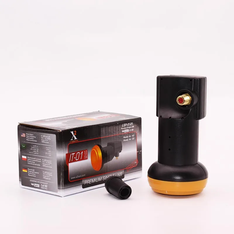 STAR COM Universal LNB For Satellite TV Receiver HD Digital Waterproof 01dB Noise KU BAND LNB LNBF