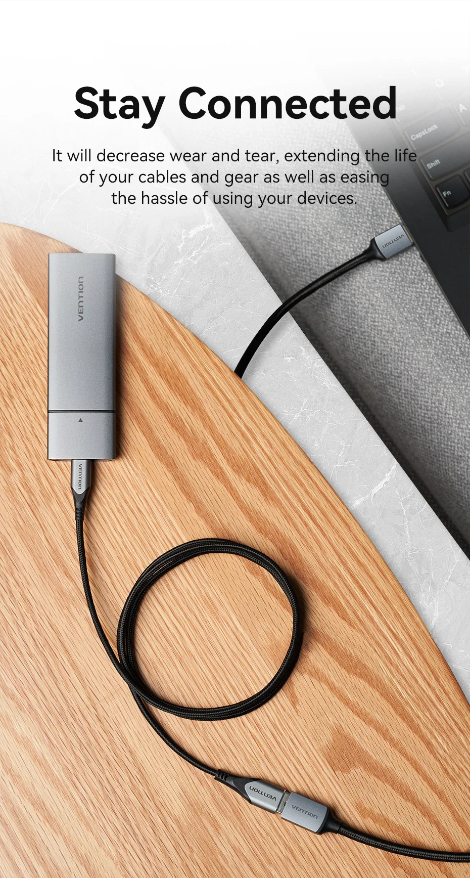 Vention USB Cable USB 3.0 Extension Cable Male to Female 3.0 2.0 USB Extender Cable for PS4 Xbox Smart TV PC USB Extension Cable