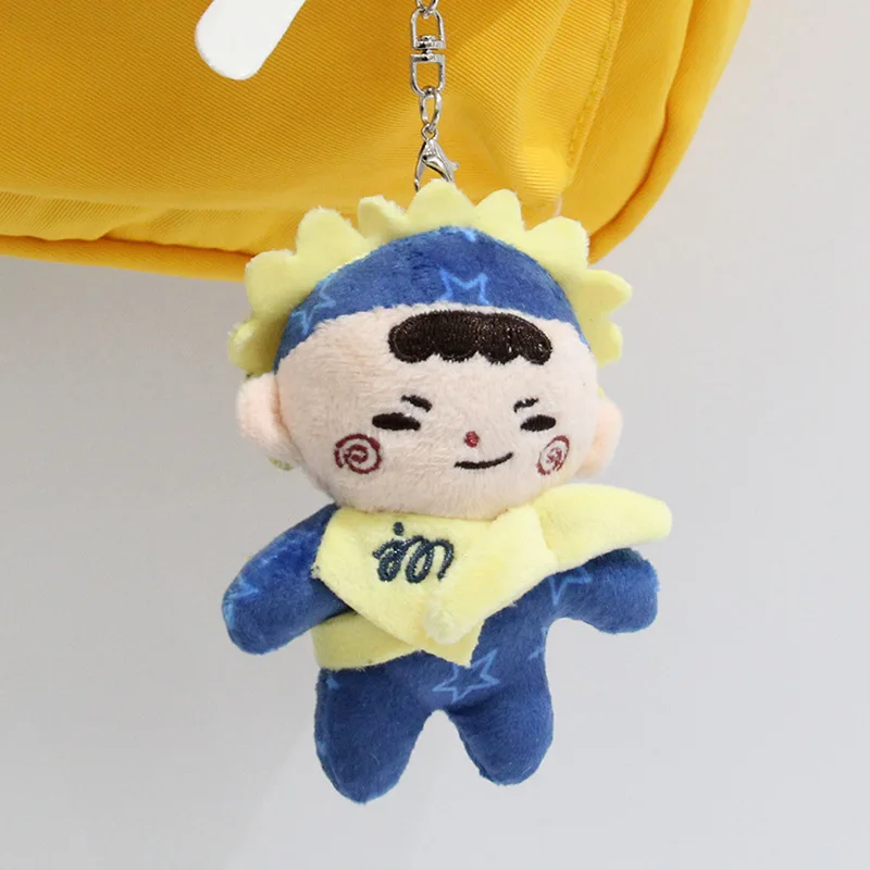 Thailand GMMTV CP Plush Keychain Cartoon Cute Filling PP Cotton Pendant JAIDEE BABII WIN ForceBook AouBoom Fans Birthday Gift
