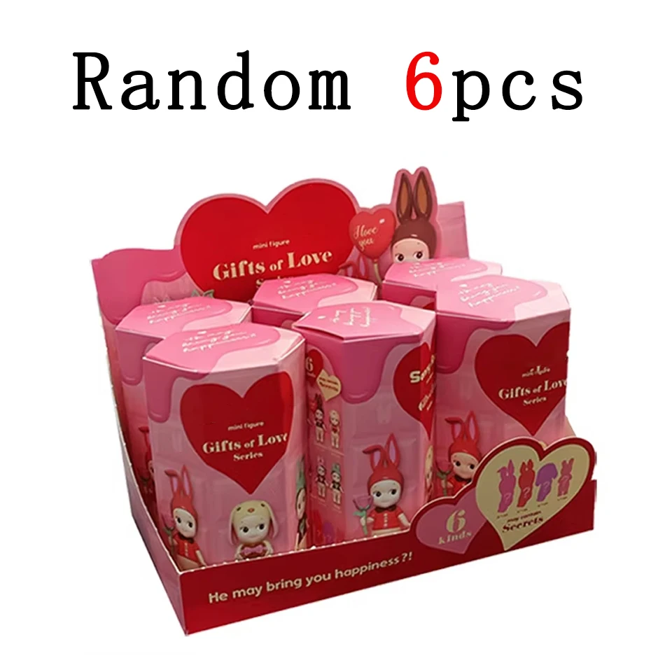 High quality Dinosaur and love Series Cute Cartoon Doll Mini Mystery Box Collectible Anime Figurine Car Decor Birthday Gift