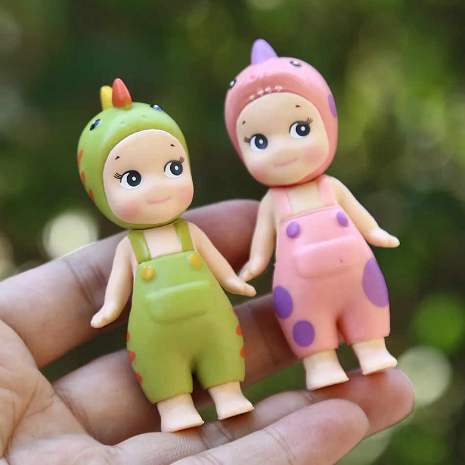 High quality Dinosaur and love Series Cute Cartoon Doll Mini Mystery Box Collectible Anime Figurine Car Decor Birthday Gift