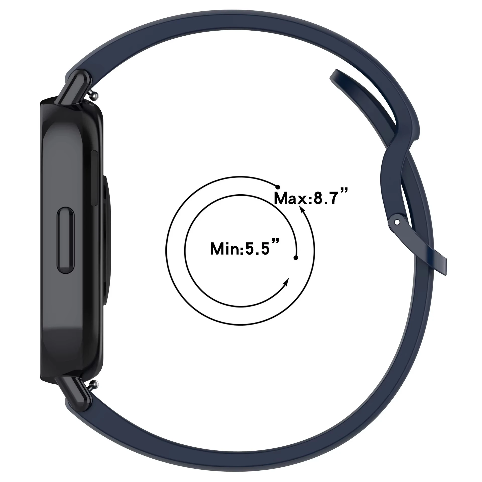 Original Silicone Bands for Xiaomi Redmi Watch 5 Active/Lite Accessories Sport Bracelet Correa Redmi Watch 5 Active/5 Lite Strap