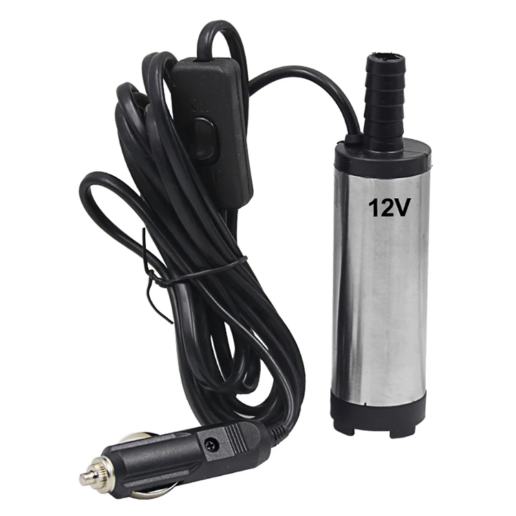 12V DC Diesel Fuel Water Oil Car Camping Fishing Submersible Transfer Pump