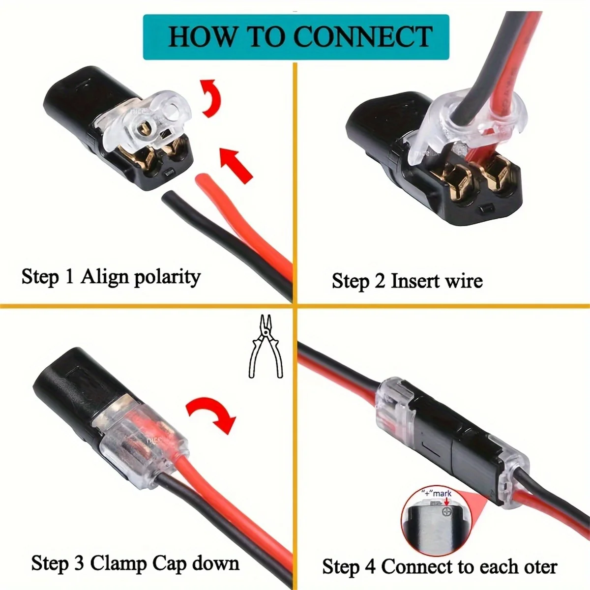 1/2/3 Pin Waterproof Sealed Automotive Electrical Connector, Dustproof Wire Terminal for Car Wiring